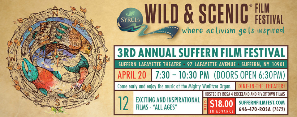 Wild & Scenic Film Festival in Suffern on Earth Day 2016