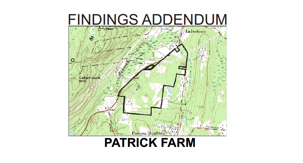 Findings Addendum September 17, 2015